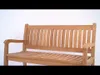 Beaufort Luxe Gartenbank 130 cm – 2-Sitzer – 100 % Produktbild-Vorschau 4