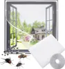 Moskitonetz Fenster Insektenschutz 150X150 + Rpe Weiß Produktbild-Vorschau 1