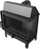 Kamineinsatz aus Stahl ZIBI rechts 11 kW Ø 180 schwarz Produktbild-Vorschau 3