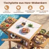 Stół grillowy COSTWAY do użytku na zewnątrz, stół Podgląd zdjęcia produktu 4