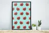 MuchoWow® MuchoWow® Gerahmtes Poster Rosen - Muster - Produktbild-Vorschau 5