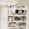 Libreria angolare - a forma di L - altezza 185 cm - 80x84 Anteprima dell’immagine prodotto 8