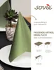 Sovie HORECA Serviette in Oliv aus Softpoint 40 x 40 cm, Produktbild-Vorschau 4