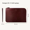 Selencia Croco Laptop Hülle 13 Zoll - Laptop Sleeve - Produktbild-Vorschau 2
