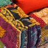 vidaXL Pouf modulaire 2 places patchwork tissu Voir les images du produit 9