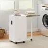 Skládací skříň na žehlicí prkno HOMCOM s kolečky do malých Náhled obrázku produktu 2