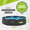 Piscina rotonda VirtuFit – 305 cm – con pompa di filtraggio Anteprima dell’immagine prodotto 10