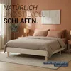 Homestyle4u Polsterbett 140x200 mit Lattenrost Beige Produktbild-Vorschau 16