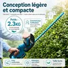 Leistungsstarke Akku-Heckenschere 21V (8000mAh, 600W Produktbild-Vorschau 14
