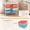 COSTWAY Rollcontainer mit 6 Schubladen aus Kunststoff, Produktbild-Vorschau 5