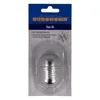 A tea infuser packaged in a clear plastic blister pack on a white background. Produktbild-Vorschau