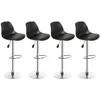 4er Set Barhocker Barstuhl Bistrohocker aus Kunstleder Produktbild-Vorschau 1