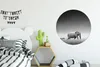 MuchoWow® Runde Wandtattoo - Wandsticker Tapete Aufkleber Produktbild-Vorschau 3
