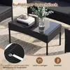 COSTWAY Polyrattan Gartenmöbel Set, Outdoor Gartengarnitur, Produktbild-Vorschau 4