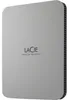LaCie Mobile Drive           1TB Moon Silver USB 3.2 Type C Produktbild-Vorschau 1