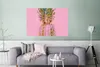 MuchoWow® Poster Farbe - Ananas - Rosa - Sommer 120x80 cm - Produktbild-Vorschau 5