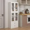 Armoire de cuisine HOMCOM, armoire haute avec tiroir et Voir les images du produit 2