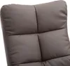 HOMCOM Relaxsessel mit Hocker Fernsehsessel 360° drehbar Produktbild-Vorschau 8