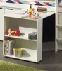 Vipack Hochbett Spielbett Pino, Kiefer massiv, MDF, weiß Produktbild-Vorschau 4