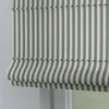 Dekoria Raffrollo Verona, grün-ecru, 160 x 170 cm Produktbild-Vorschau 2