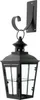 Wandlaterne Chateau Glas & Metall schwarz – Produktbild-Vorschau 2