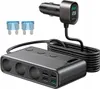 Joyroom Chargeur allume-cigare avec splitter, chargeur Voir les images du produit 1
