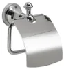 Gedy NEVIS toiletrolhouder met deksel, chroom Productafbeelding-voorbeeld 1