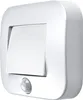 A white motion-activated night light with a switch. Náhľad obrázku produktu