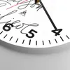 Wanduhr - Rund - Glasuhr - Manuskript Motto glauben - Produktbild-Vorschau 5