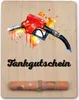 Gutschein Geldgeschenk Verpackung Holz Tafel 12x9cm mit Produktbild-Vorschau 1
