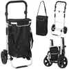 3-in-1 Einkaufstrolley klappbar mit 40L Kapazität belastbar Produktbild-Vorschau 1