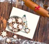 SZKLANA DESKA KUCHENNA 40x40cm - 528h mix choinka Podgląd zdjęcia produktu 5