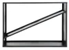 Stahl Kaminholzregal Hugo Schwarz 115x35x80 cm Produktbild-Vorschau 2