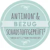 A circular badge with German text indicating product certifications and features. Produktbild-Vorschau