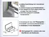 Collage of product images and feature descriptions. Produktbild-Vorschau