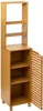 Stehender hoher Badezimmerschrank SICELA, aus Bambus, 38 x Produktbild-Vorschau 2