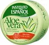 A round tub of Instituto Espanol Aloe Vera Body Cream. Náhled obrázku produktu