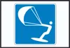 Kitesurfen erlaubt Symbol A6 (105x148mm) Produktbild-Vorschau 1