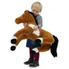 Sweety Toys 1883 Plüschpferd liegend 90 cm braun, Produktbild-Vorschau 6