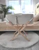 Lit pour bébé fait main BOHO crème avec matelas Voir les images du produit 3