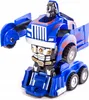 Niebieska Ciężarówka Robot Figurka Transformuje Podgląd zdjęcia produktu 3