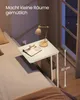 VASAGLE Beistelltisch mit Steckdosen, C Form für kleine Produktbild-Vorschau 6