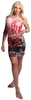 Yakuza Damen Dead One Bodycon Kleid, Weiß, L Produktbild-Vorschau 3