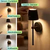 Elegante LED Wandleuchte kabellos mit Fernbedienung: Akku Produktbild-Vorschau 2