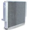 Nahaufnahme der Oberflächenstruktur des Carparts-Online GmbH Für BMW 3er E36 316 318 320 323 1990-1999 Performance Rennsport Alu Wasserkühler Productafbeelding-voorbeeld
