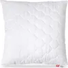 A white quilted pillow on a white background. Produktbild-Vorschau