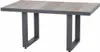 A rectangular outdoor lounge table with a ceramic top and dark gray metal legs, shown against a white background. Produktbild-Vorschau