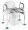 Rialzo per WC COSTWAY, sedile WC rialzato con maniglie, Anteprima dell’immagine prodotto 1