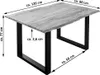 Baumkantentisch 120x80cm Mailand, Sheesham-Holz Produktbild-Vorschau 7