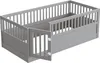 Merax Kinderbett 90x200cm mit Schutzgitter und Tür, Produktbild-Vorschau 7